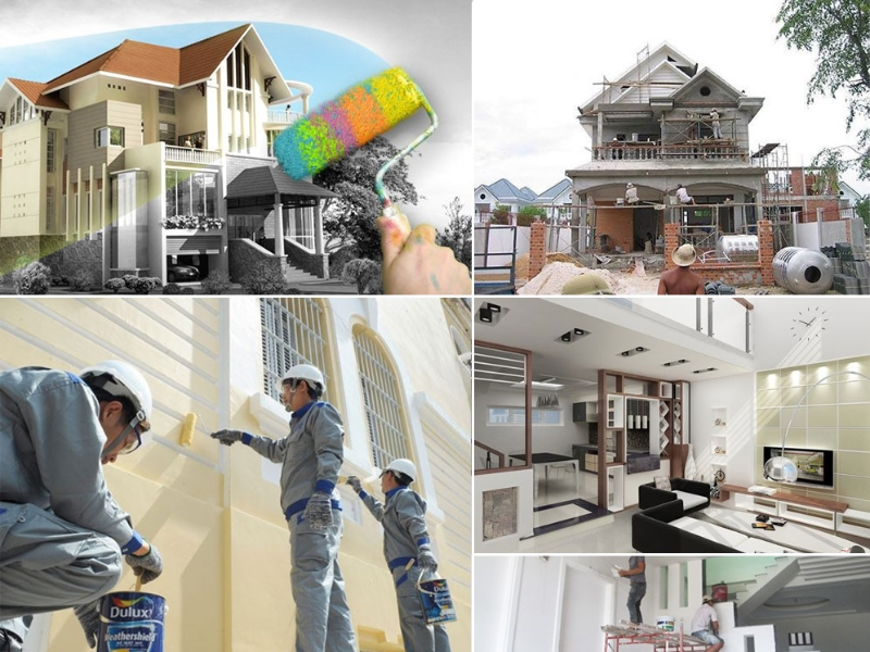 Xây nhà phố trọn gói